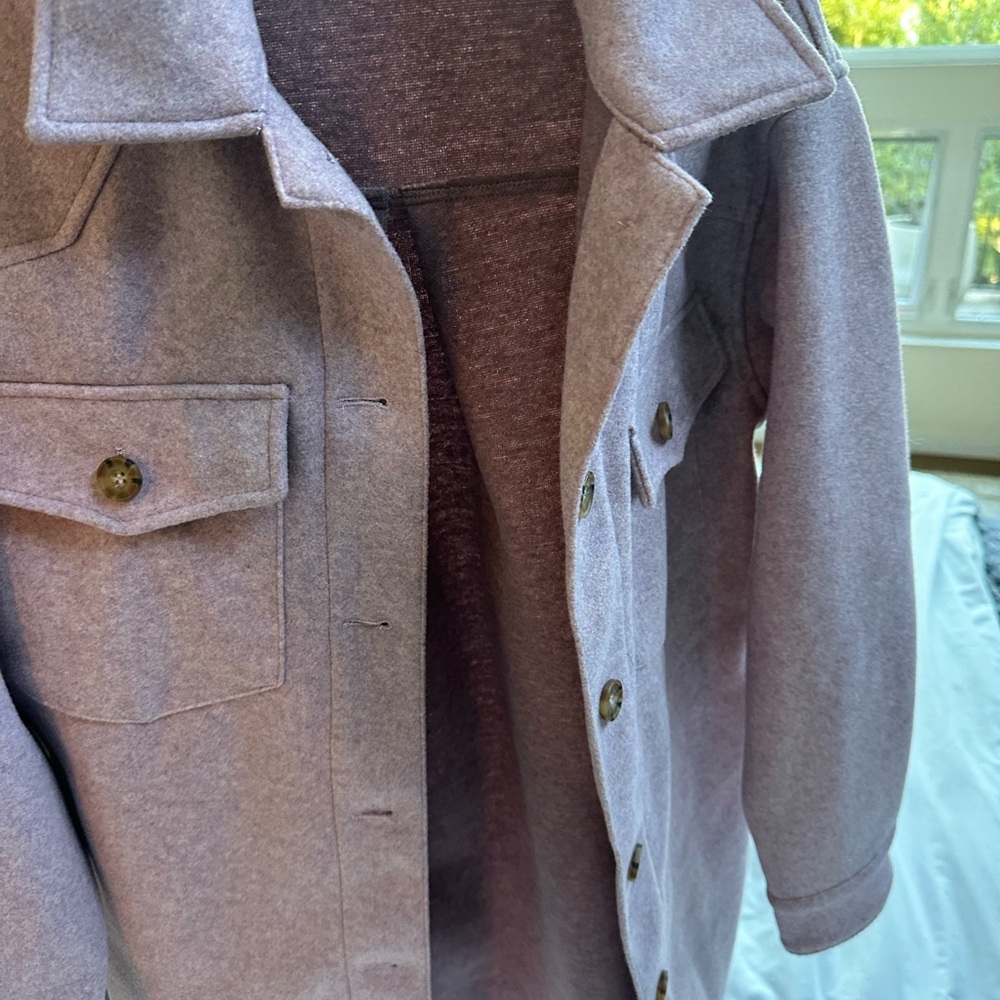 Zara flannel jacket